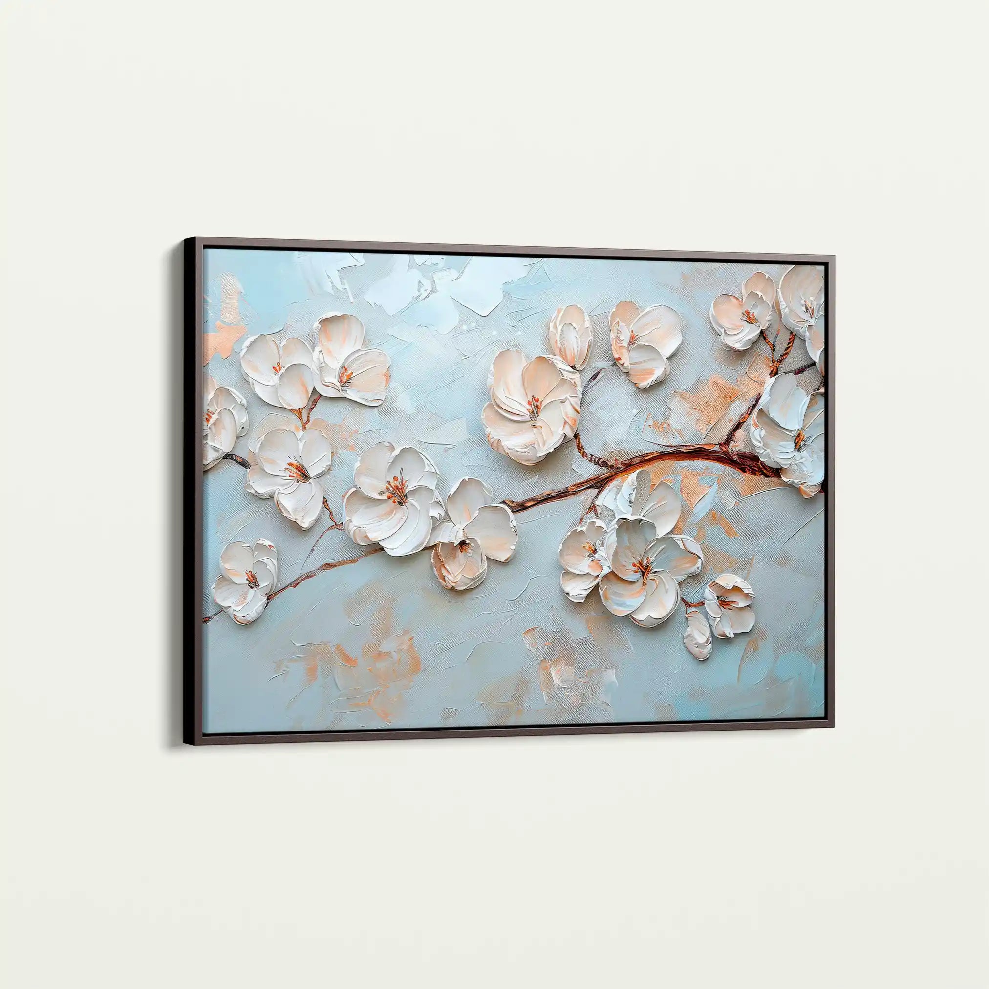 Floral Canvas Wall Art WAD451-F 90 x 60 cm / Stretched on hidden frame