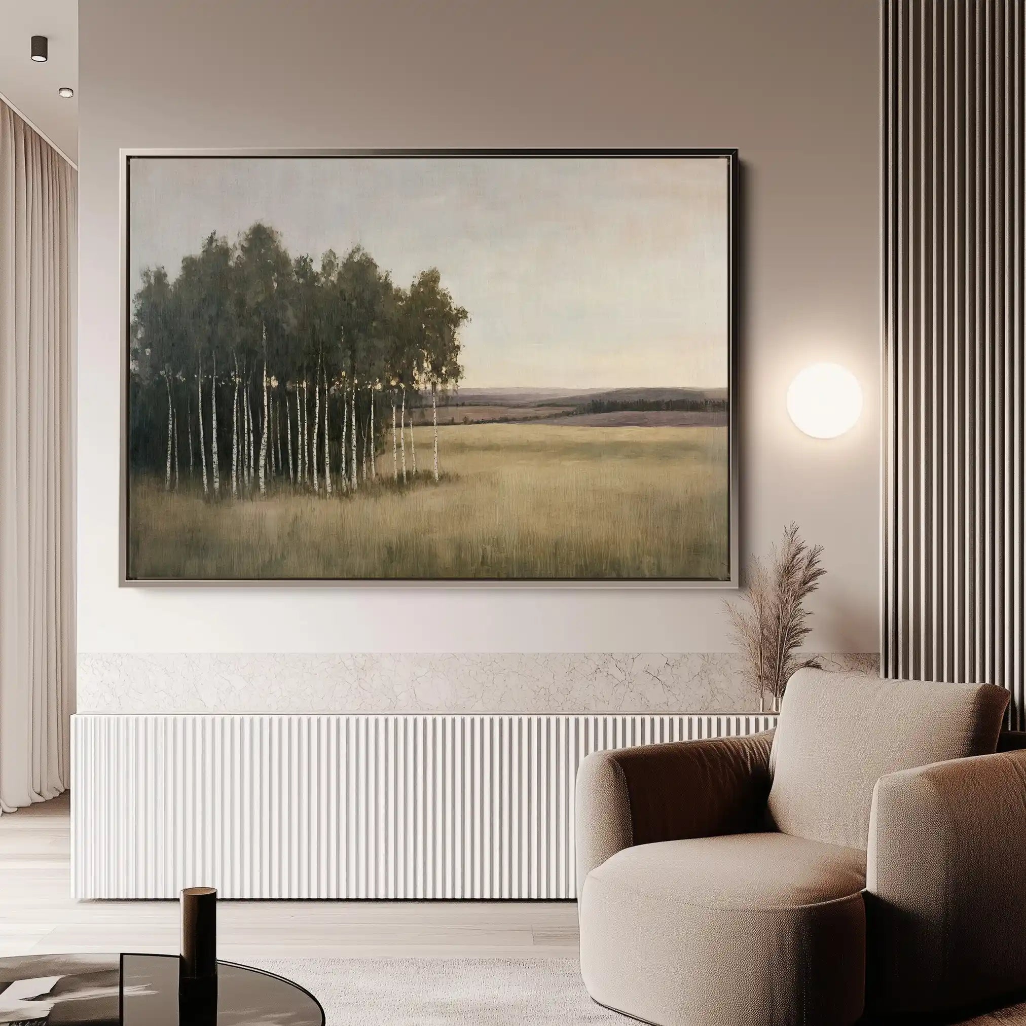 Landscape 451 Canvas Art 90 x 60 cm / Stretched on hidden frame