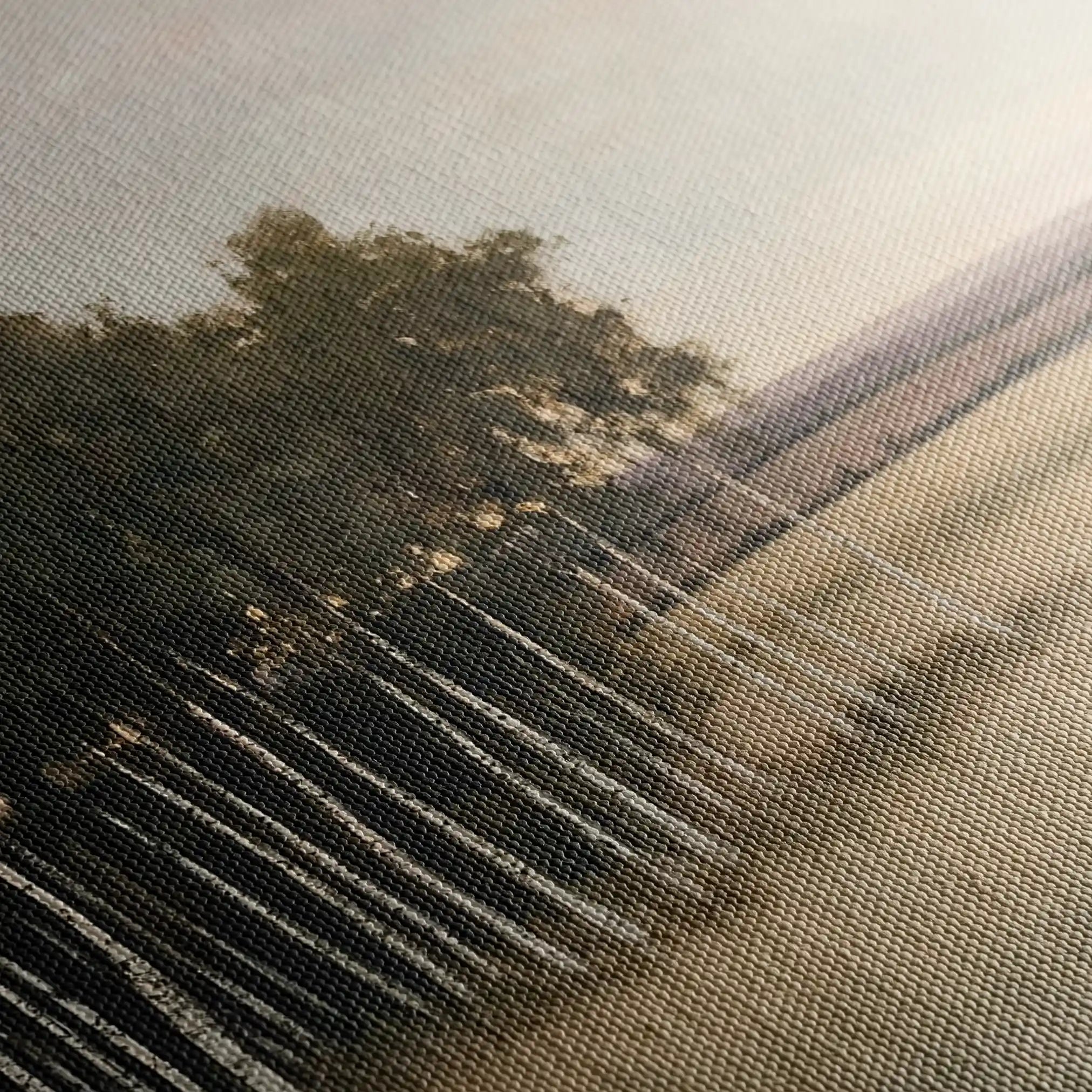 Landscape 451 Canvas Art 90 x 60 cm / Stretched on hidden frame