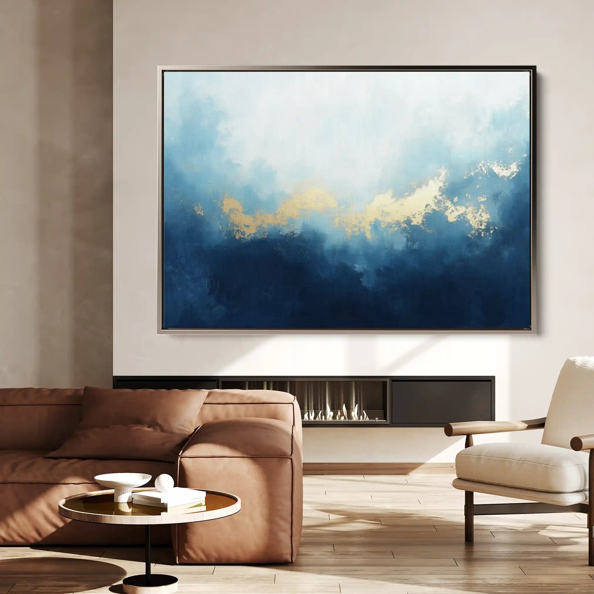Abstract 452 Canvas Art 60 x 40 cm / Stretched on hidden frame