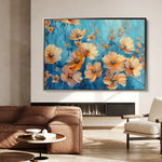 Floral Canvas Wall Art WAD452-F 90 x 60 cm / Stretched on hidden frame