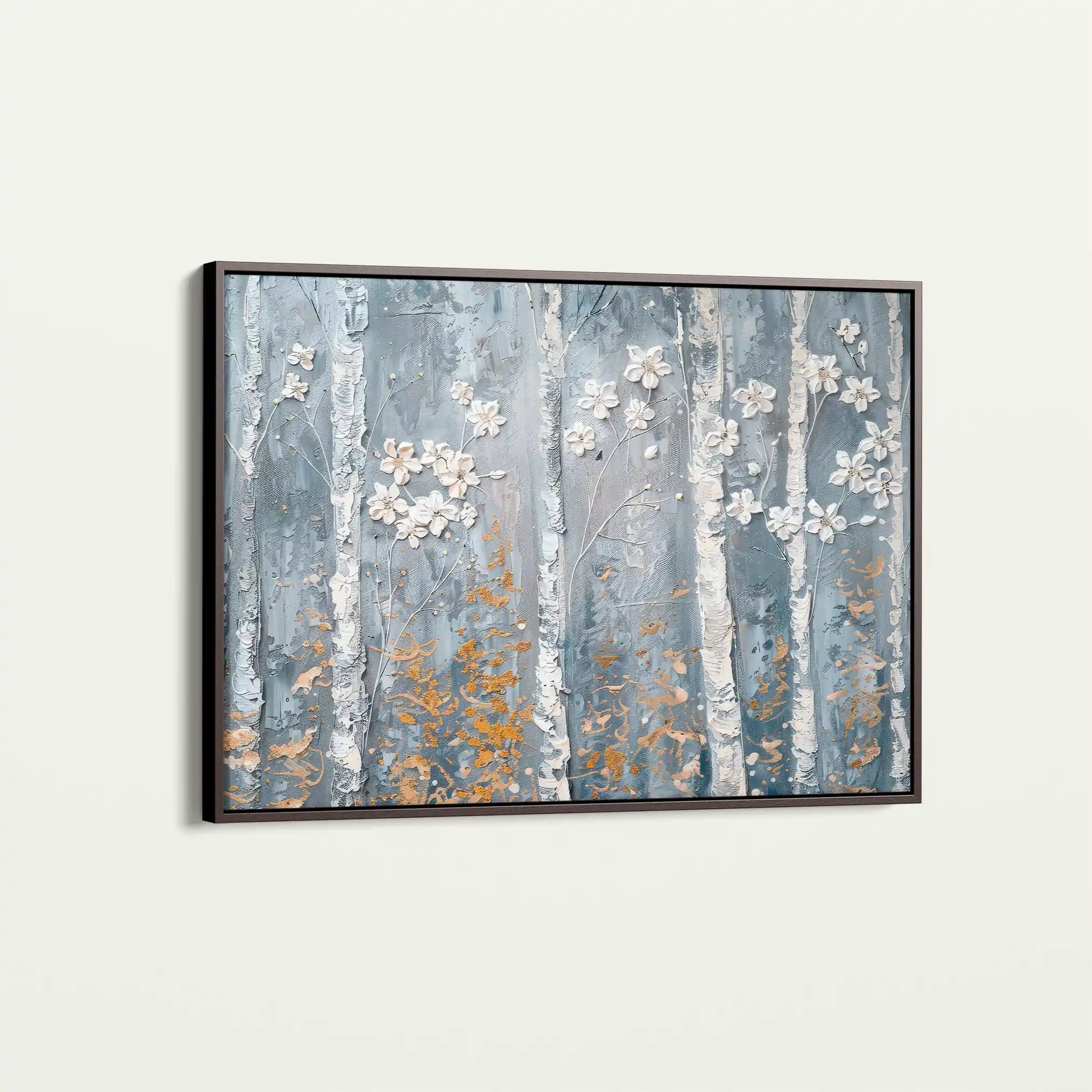 Floral Canvas Wall Art WAD453-F 90 x 60 cm / Stretched on hidden frame