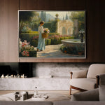 Landscape 453 Canvas Art 90 x 60 cm / Stretched on hidden frame