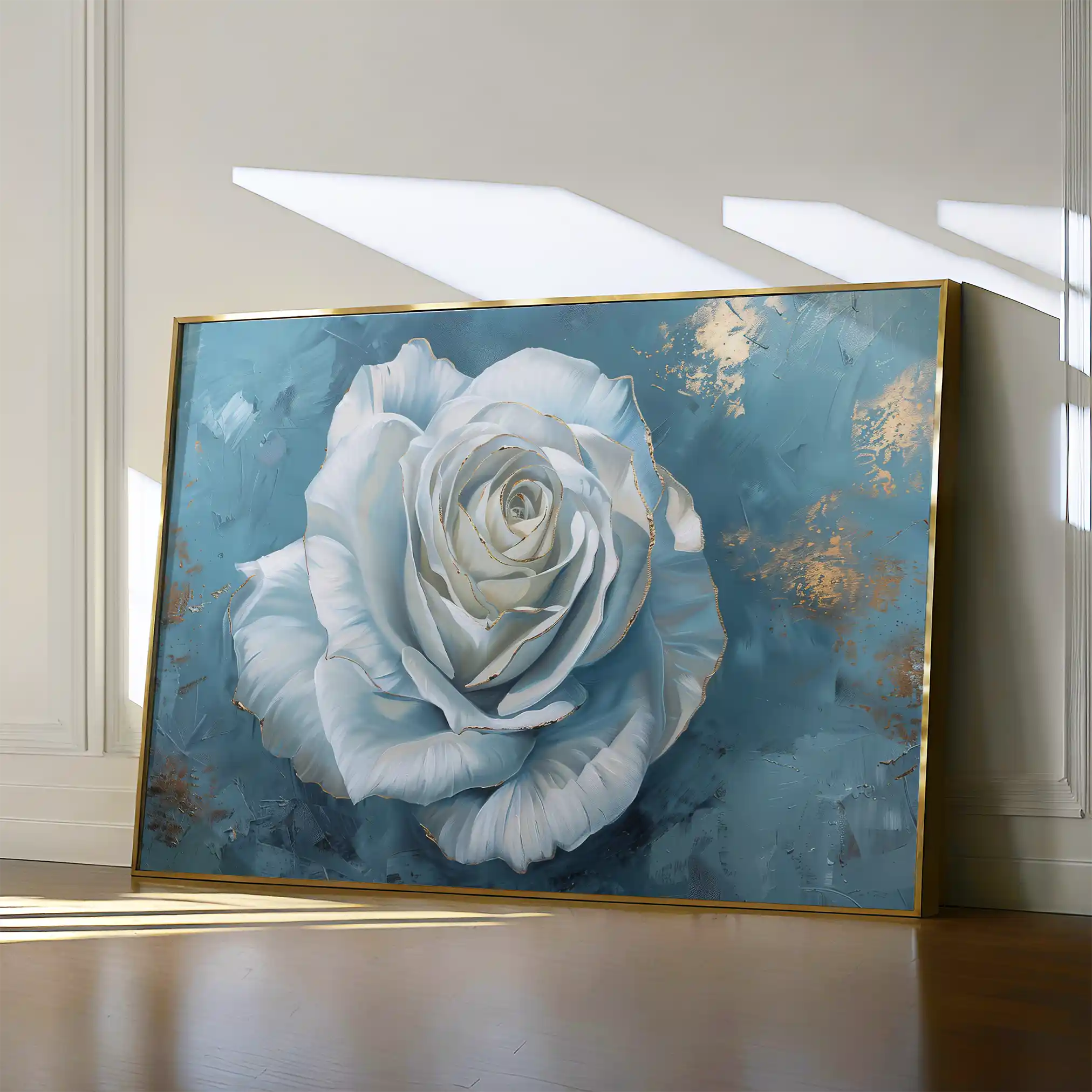 Floral Canvas Wall Art WAD454-F 90 x 60 cm / Stretched on hidden frame