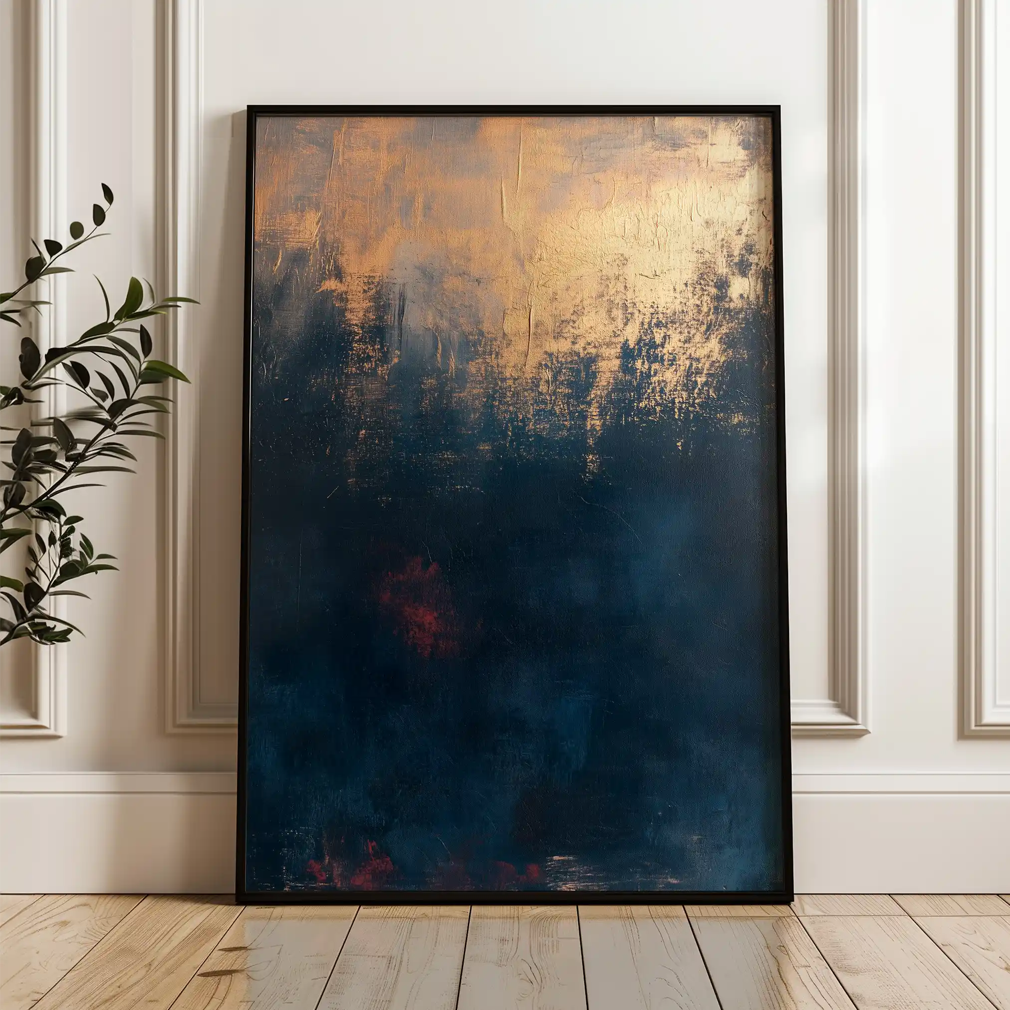 Abstract 455 Canvas Art 60 x 40 cm / Stretched on hidden frame