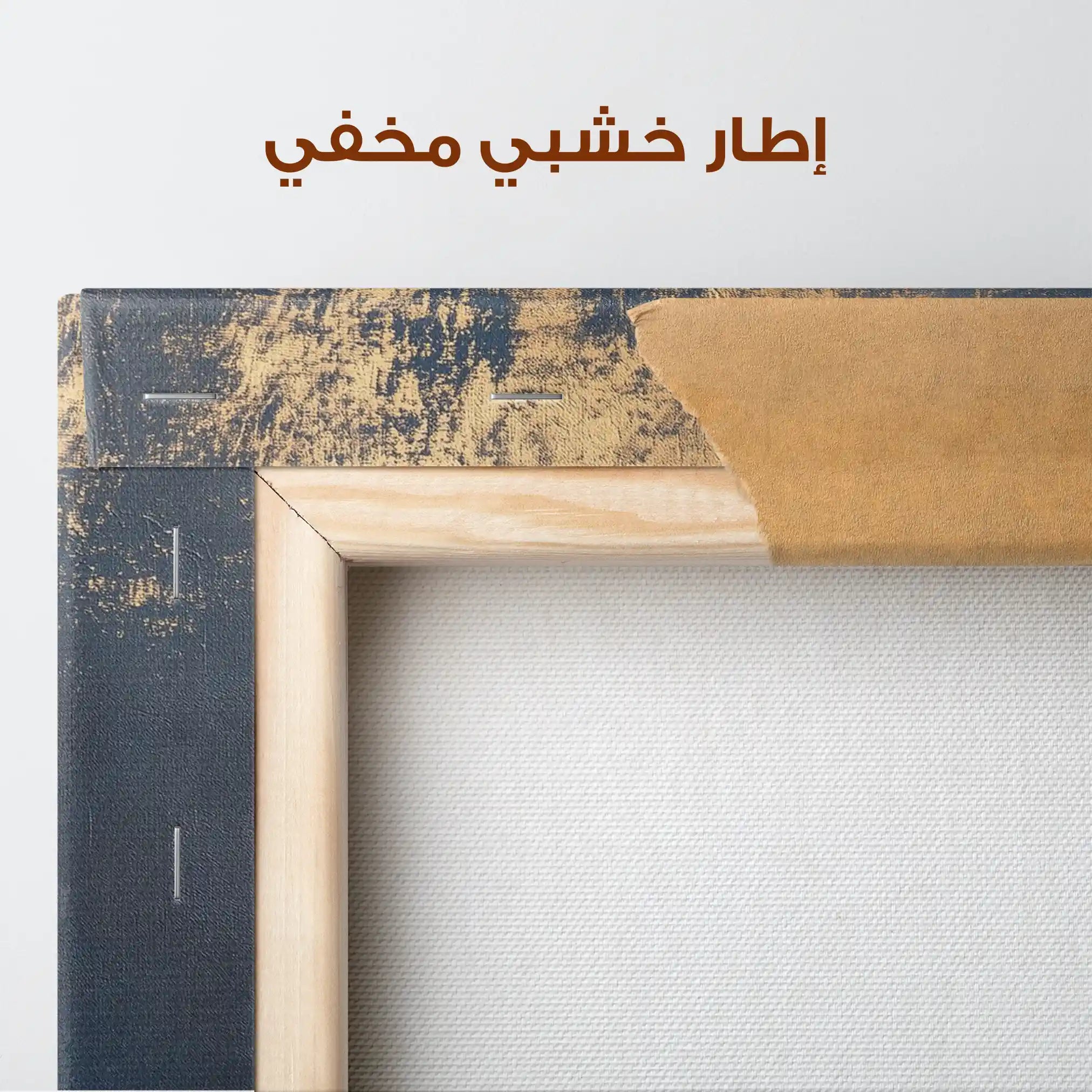 Abstract 455 Canvas Art 60 x 40 cm / Stretched on hidden frame