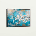 Floral Canvas Wall Art WAD456-F 90 x 60 cm / Stretched on hidden frame