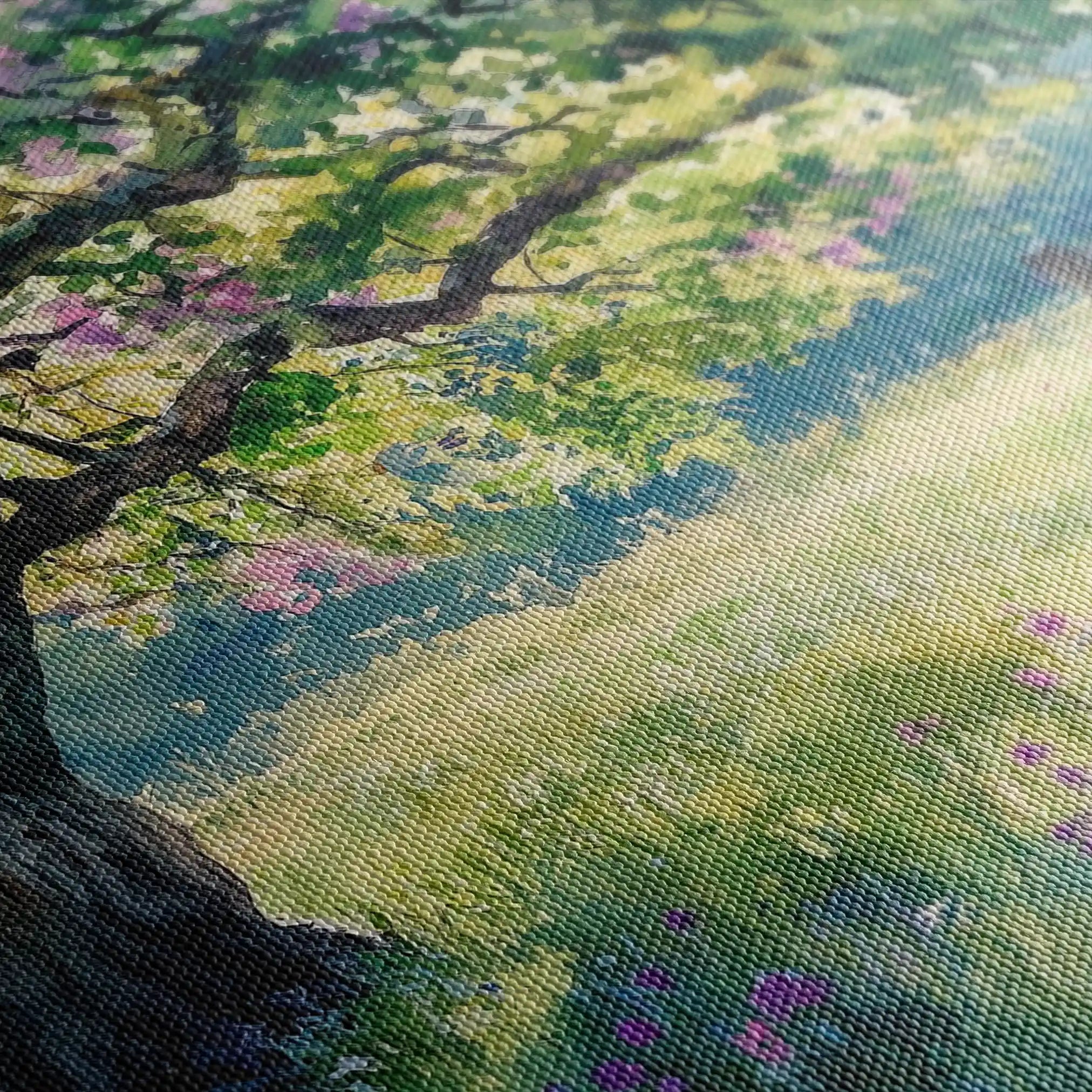 Landscape 456 Canvas Art 90 x 60 cm / Stretched on hidden frame