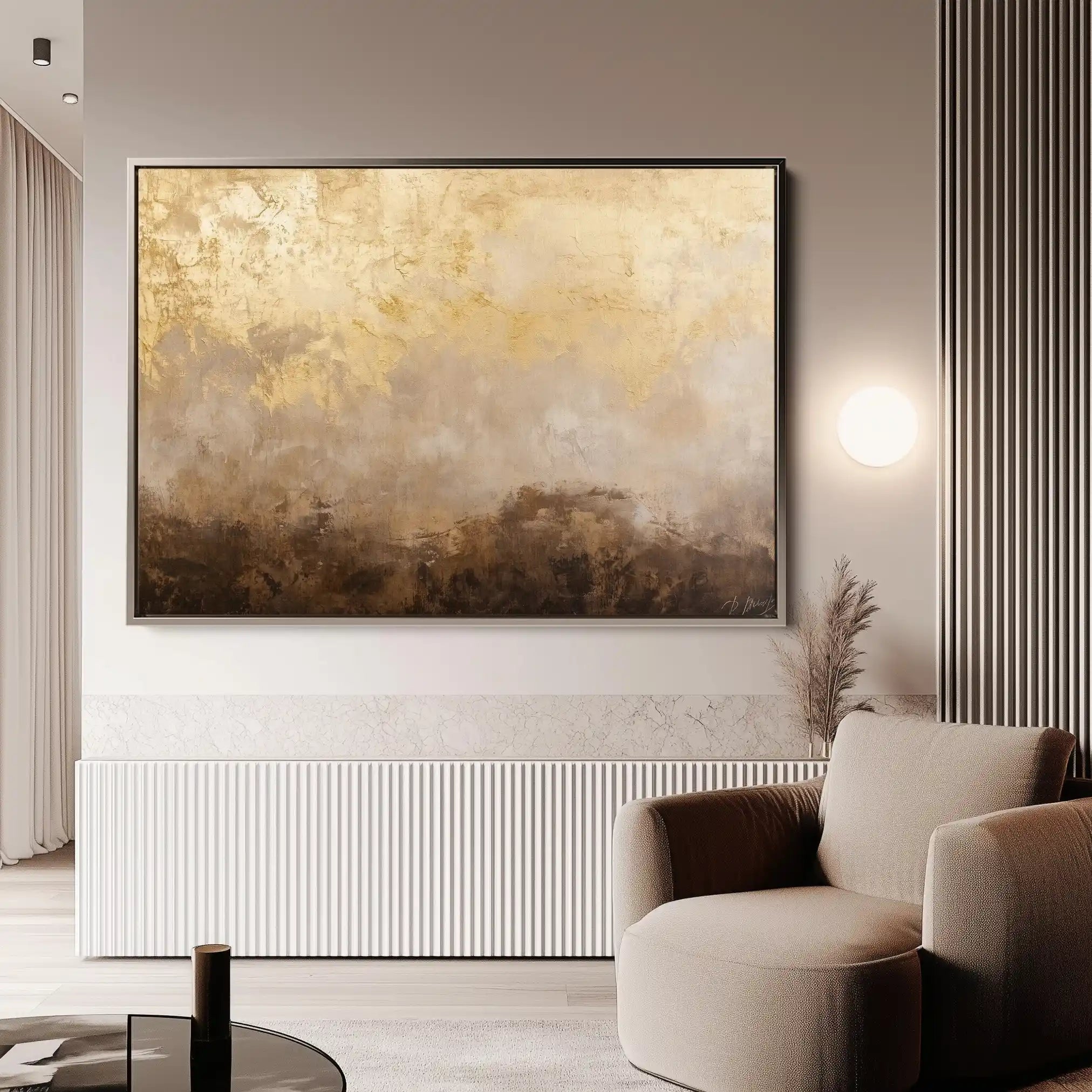 Abstract 457 Canvas Art 60 x 40 cm / Stretched on hidden frame