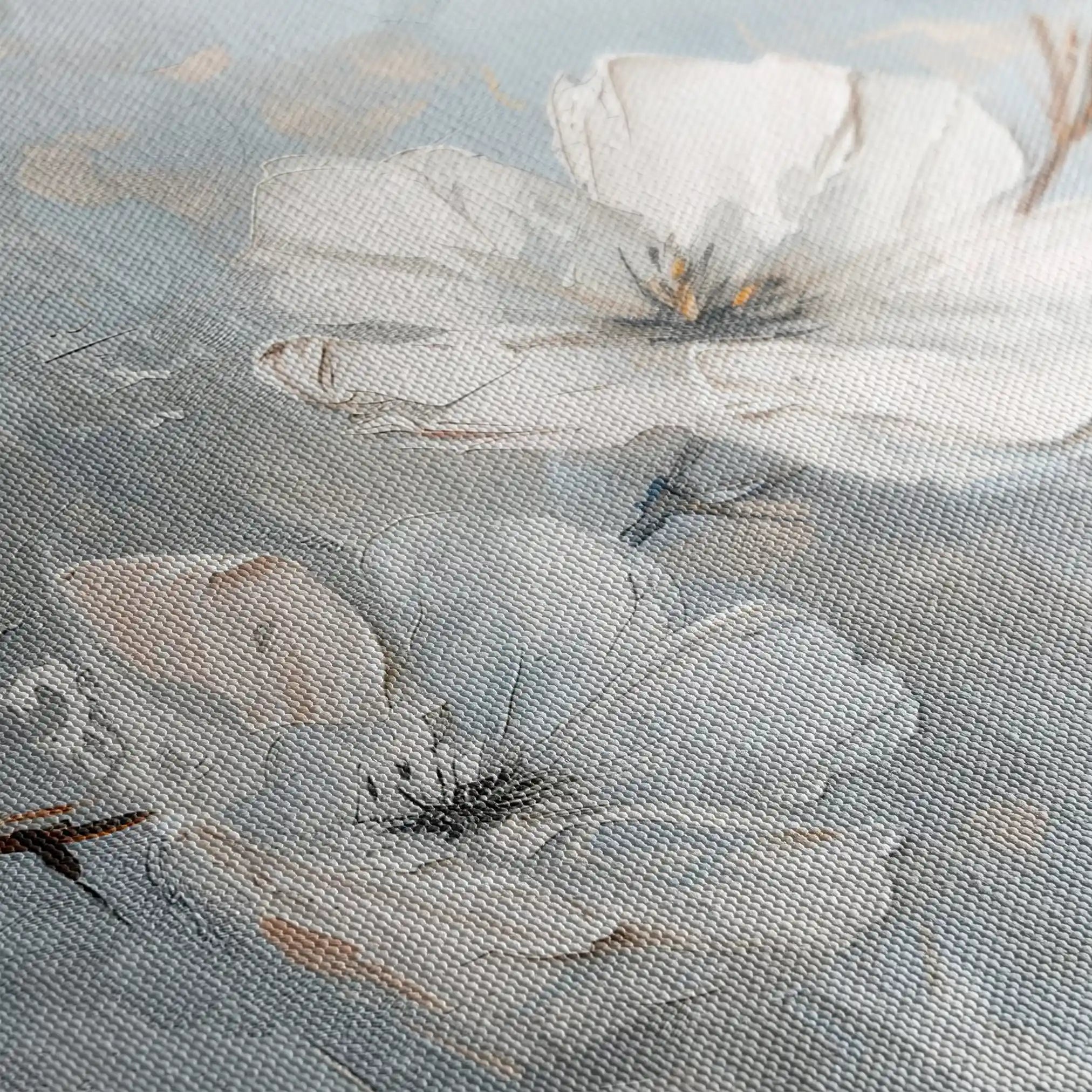 Floral Canvas Wall Art WAD457-F 90 x 60 cm / Stretched on hidden frame