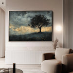 Landscape 457 Canvas Art 90 x 60 cm / Stretched on hidden frame