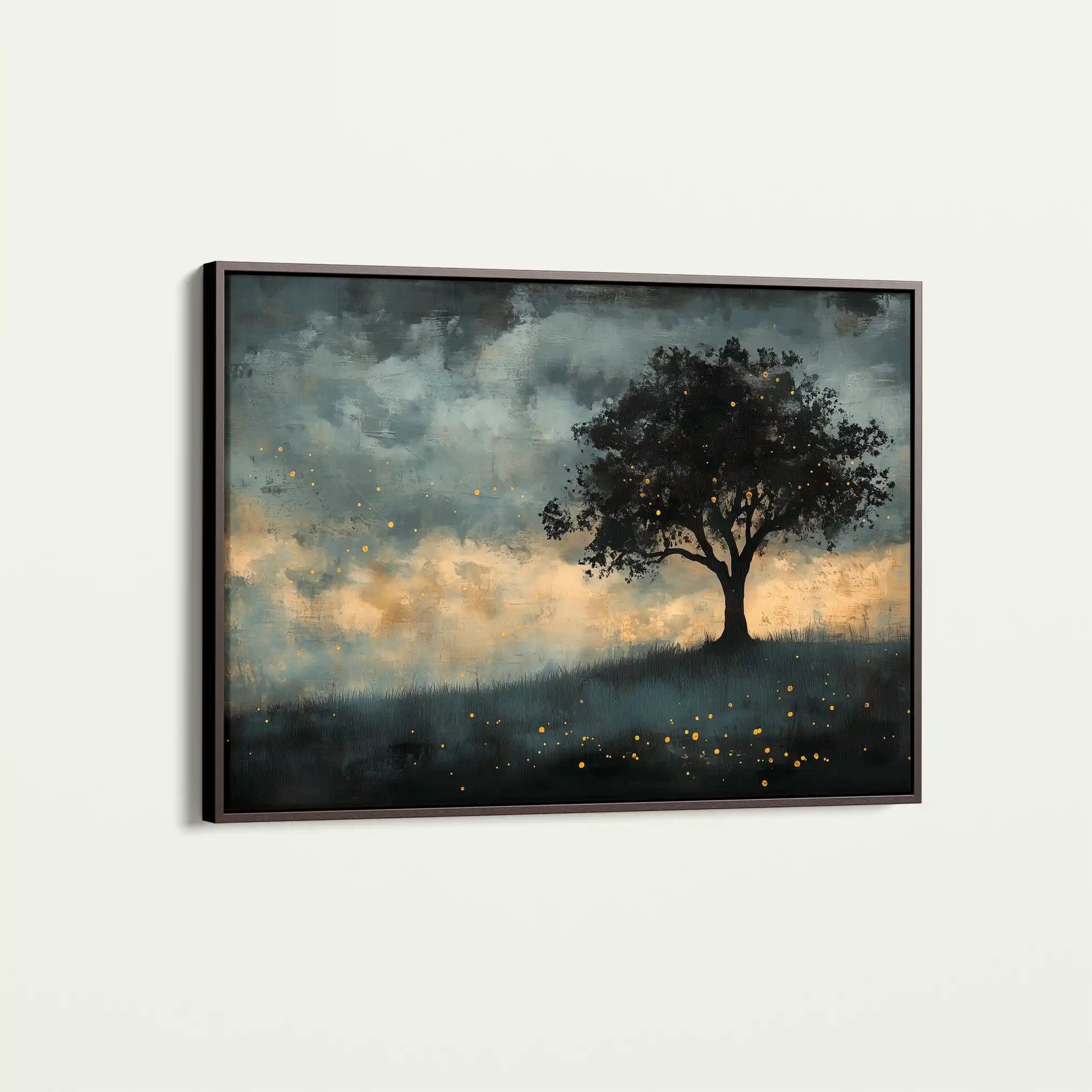 Landscape 457 Canvas Art 90 x 60 cm / Stretched on hidden frame