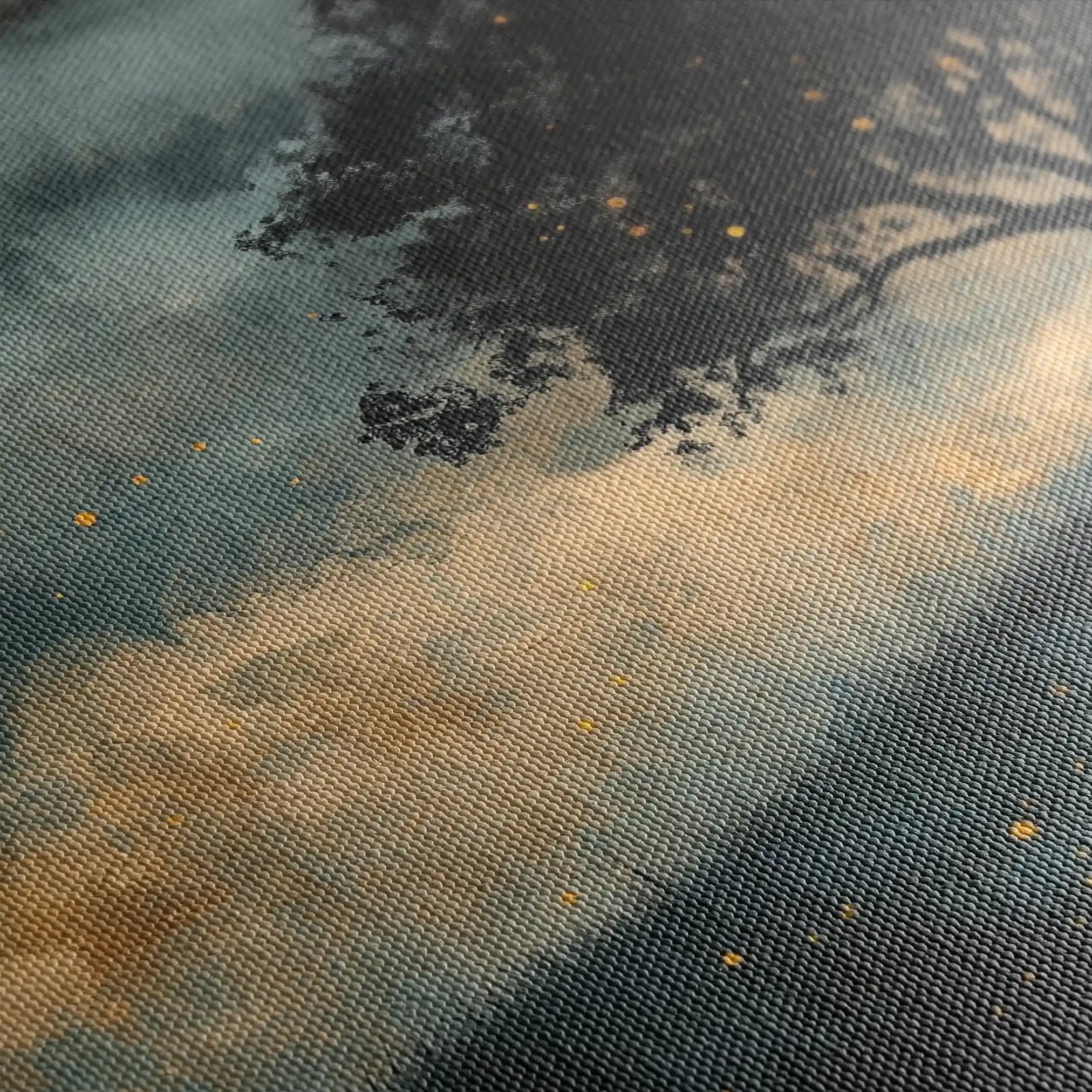 Landscape 457 Canvas Art 90 x 60 cm / Stretched on hidden frame