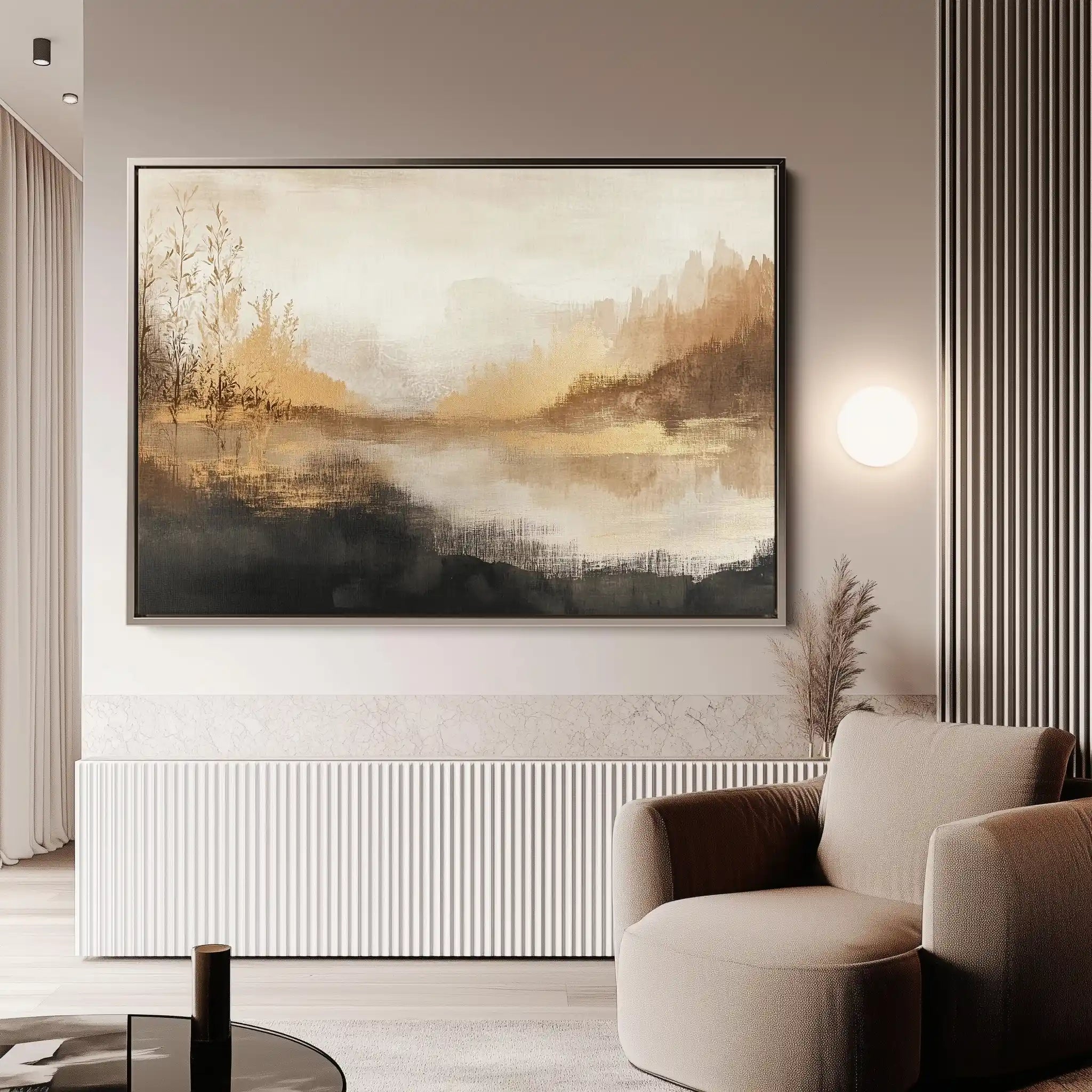 Abstract 458 Canvas Art 60 x 40 cm / Stretched on hidden frame