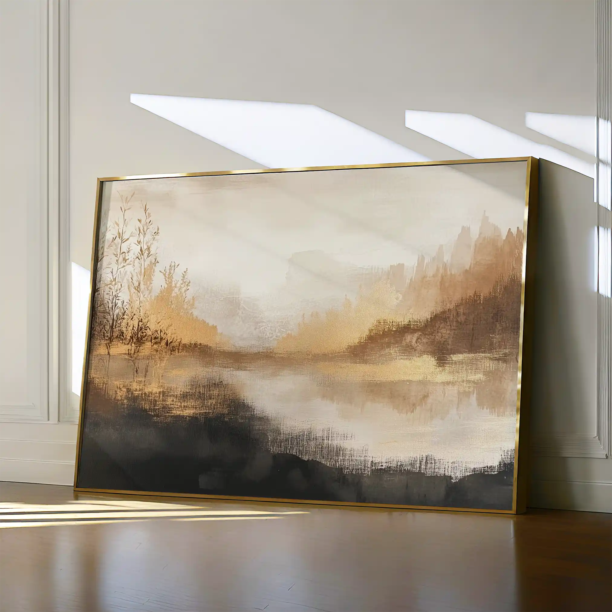 Abstract 458 Canvas Art 60 x 40 cm / Stretched on hidden frame