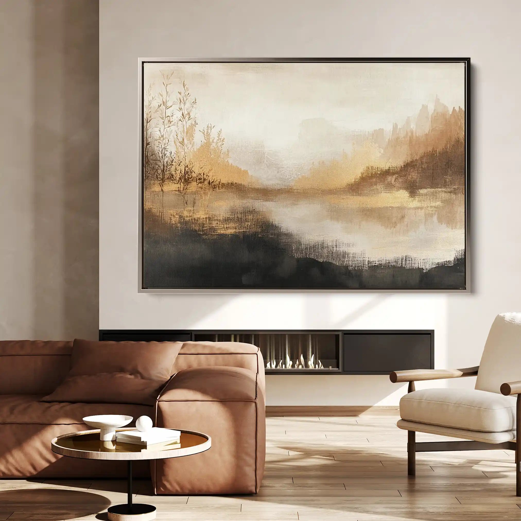 Abstract 458 Canvas Art 60 x 40 cm / Stretched on hidden frame