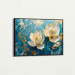 Floral Canvas Wall Art WAD458-F 90 x 60 cm / Stretched on hidden frame