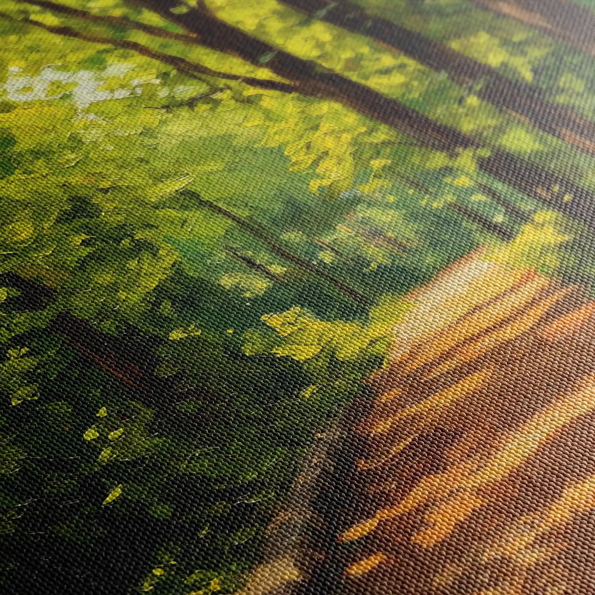 Landscape 458 Canvas Art 90 x 60 cm / Stretched on hidden frame