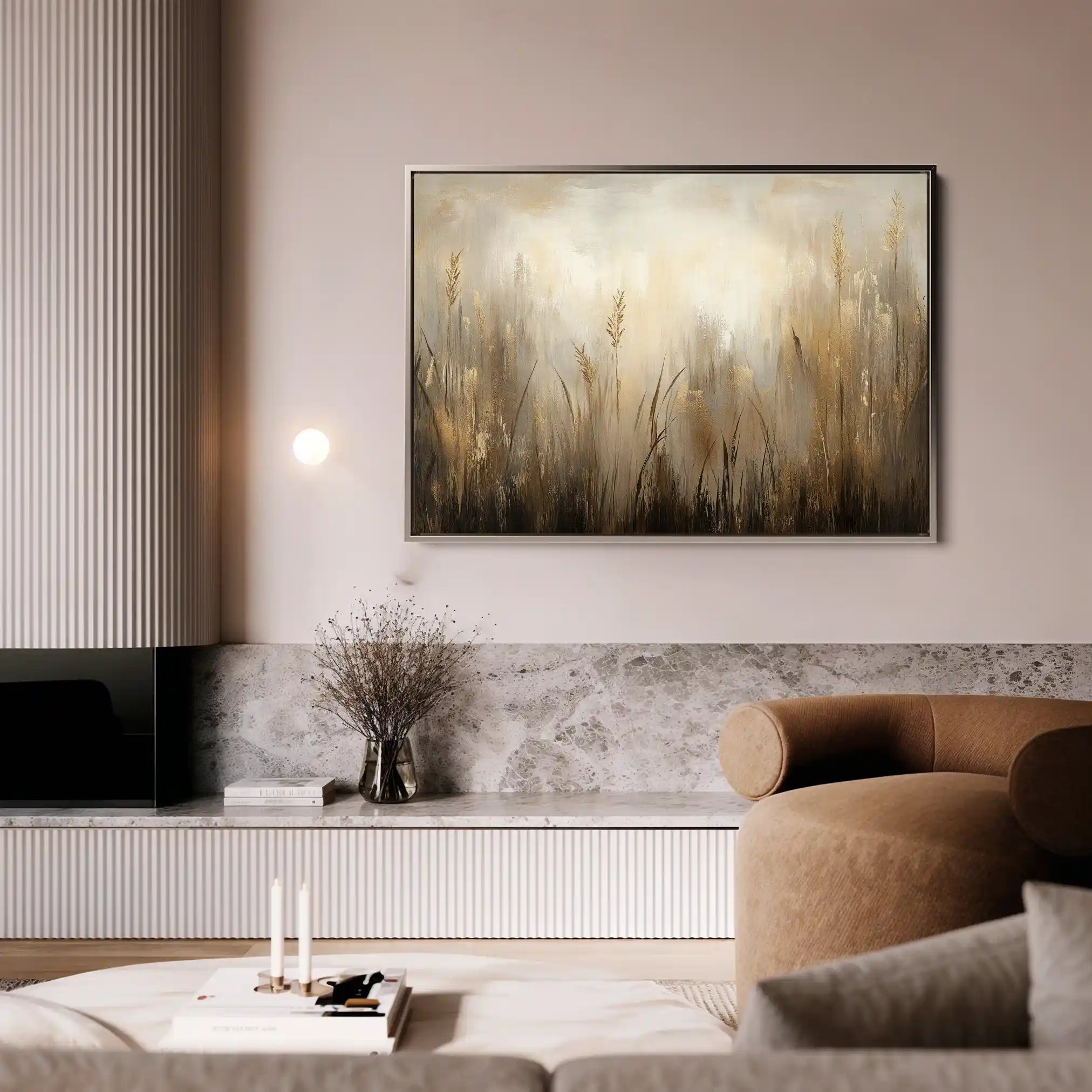 Abstract 460 Canvas Art 60 x 40 cm / Stretched on hidden frame