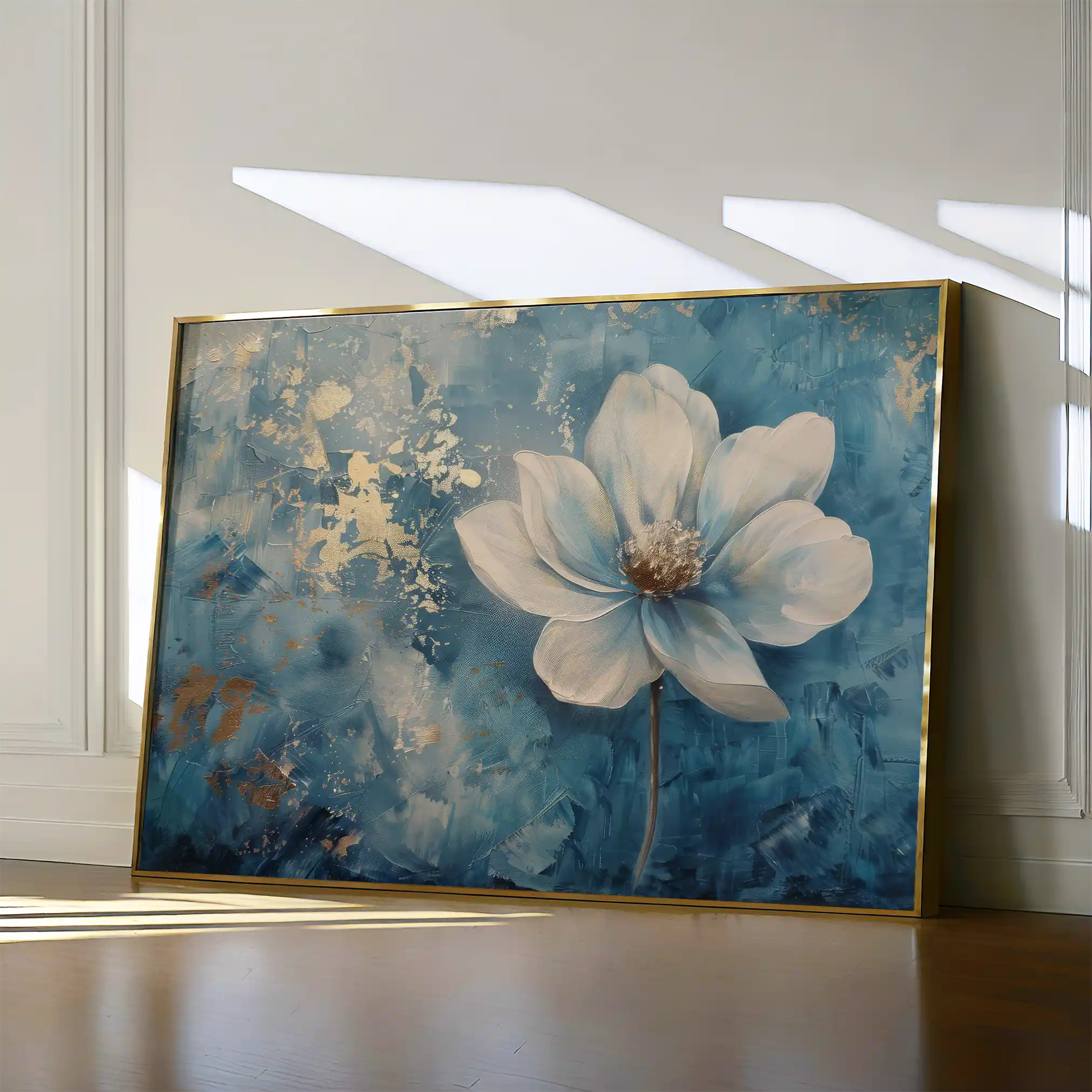 Floral Canvas Wall Art WAD460-F 90 x 60 cm / Stretched on hidden frame