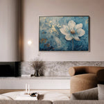 Floral Canvas Wall Art WAD460-F 90 x 60 cm / Stretched on hidden frame