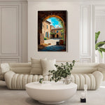 Landscape 460 Canvas Art 90 x 60 cm / Stretched on hidden frame