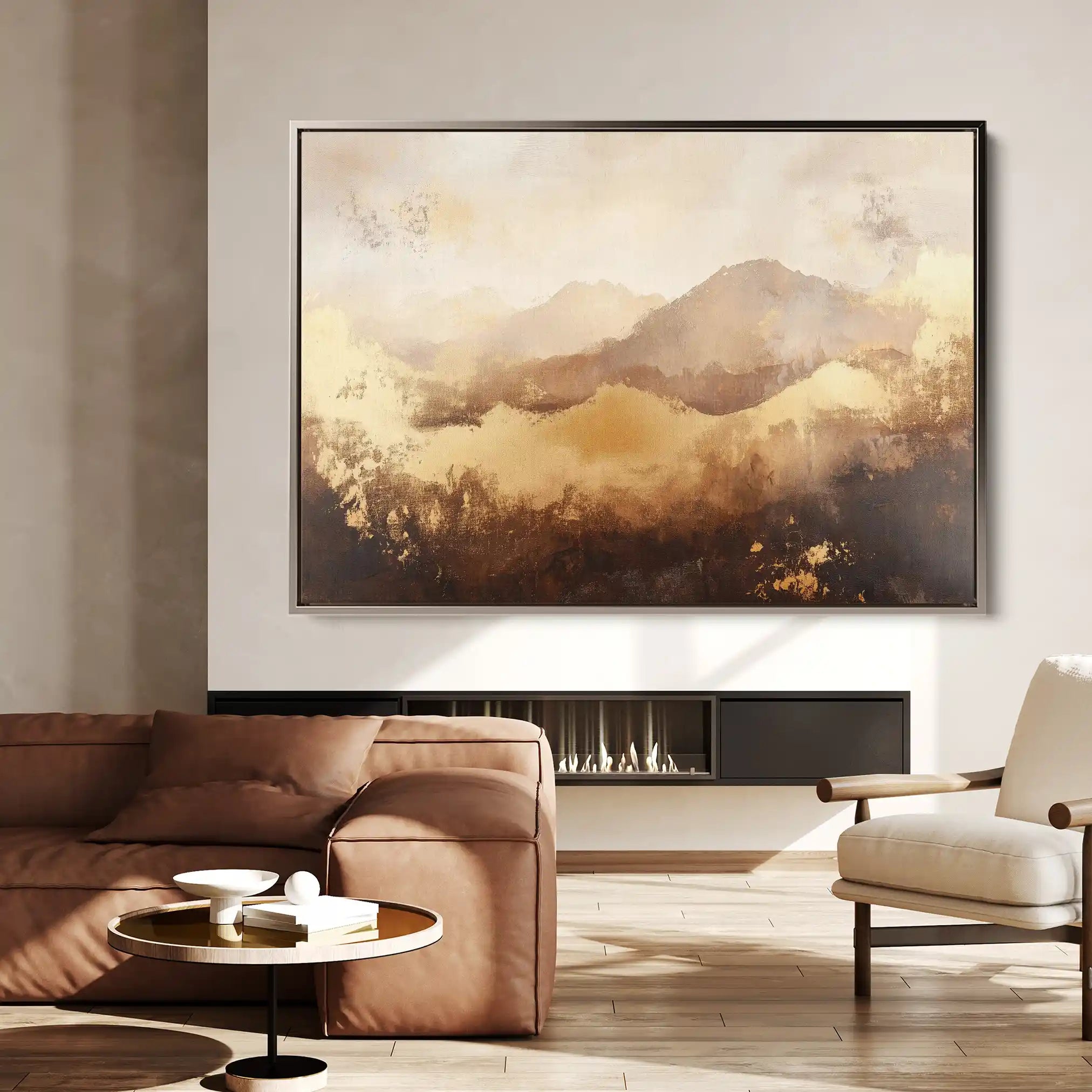 Abstract 461 Canvas Art 60 x 40 cm / Stretched on hidden frame