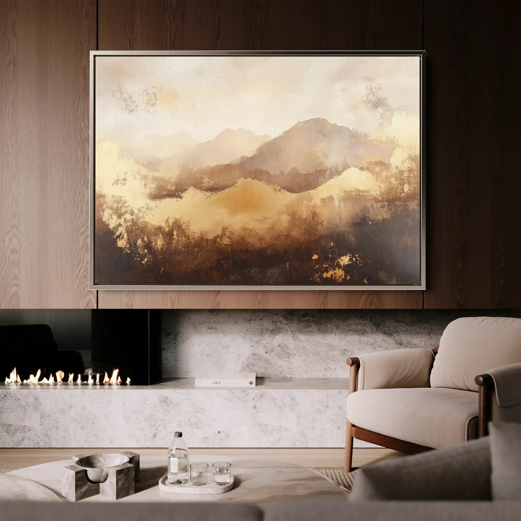 Abstract 461 Canvas Art 60 x 40 cm / Stretched on hidden frame