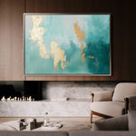 Abstract 462 Canvas Art 60 x 40 cm / Stretched on hidden frame