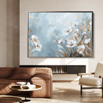 Floral Canvas Wall Art WAD462-F 90 x 60 cm / Stretched on hidden frame
