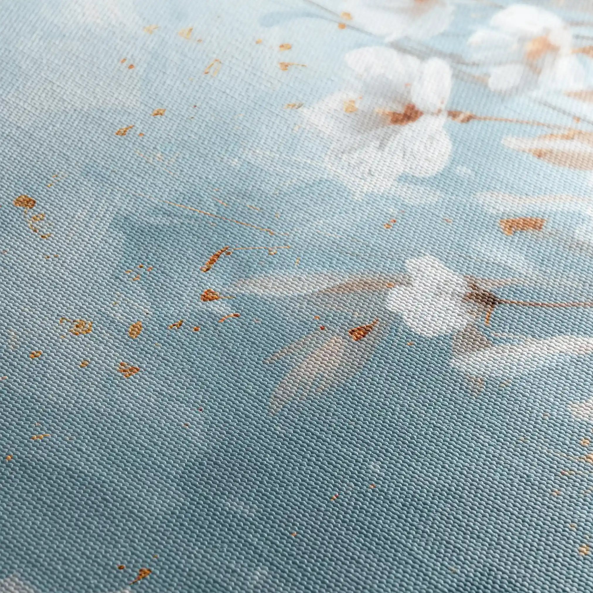 Floral Canvas Wall Art WAD462-F 90 x 60 cm / Stretched on hidden frame