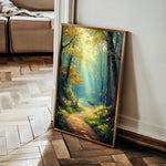 Landscape 462 Canvas Art 90 x 60 cm / Stretched on hidden frame