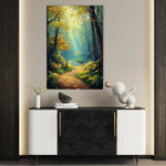 Landscape 462 Canvas Art 90 x 60 cm / Stretched on hidden frame