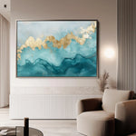 Abstract 463 Canvas Art 60 x 40 cm / Stretched on hidden frame