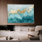 Abstract 463 Canvas Art 60 x 40 cm / Stretched on hidden frame