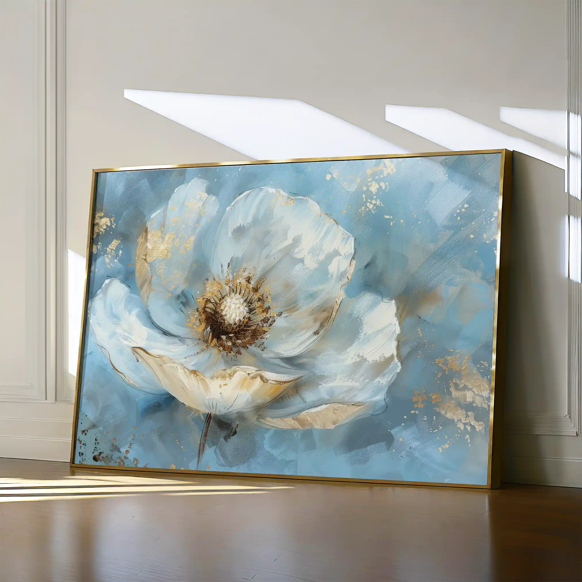 Floral Canvas Wall Art WAD463-F 90 x 60 cm / Stretched on hidden frame