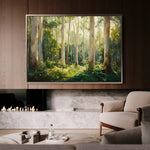 Landscape 463 Canvas Art 90 x 60 cm / Stretched on hidden frame