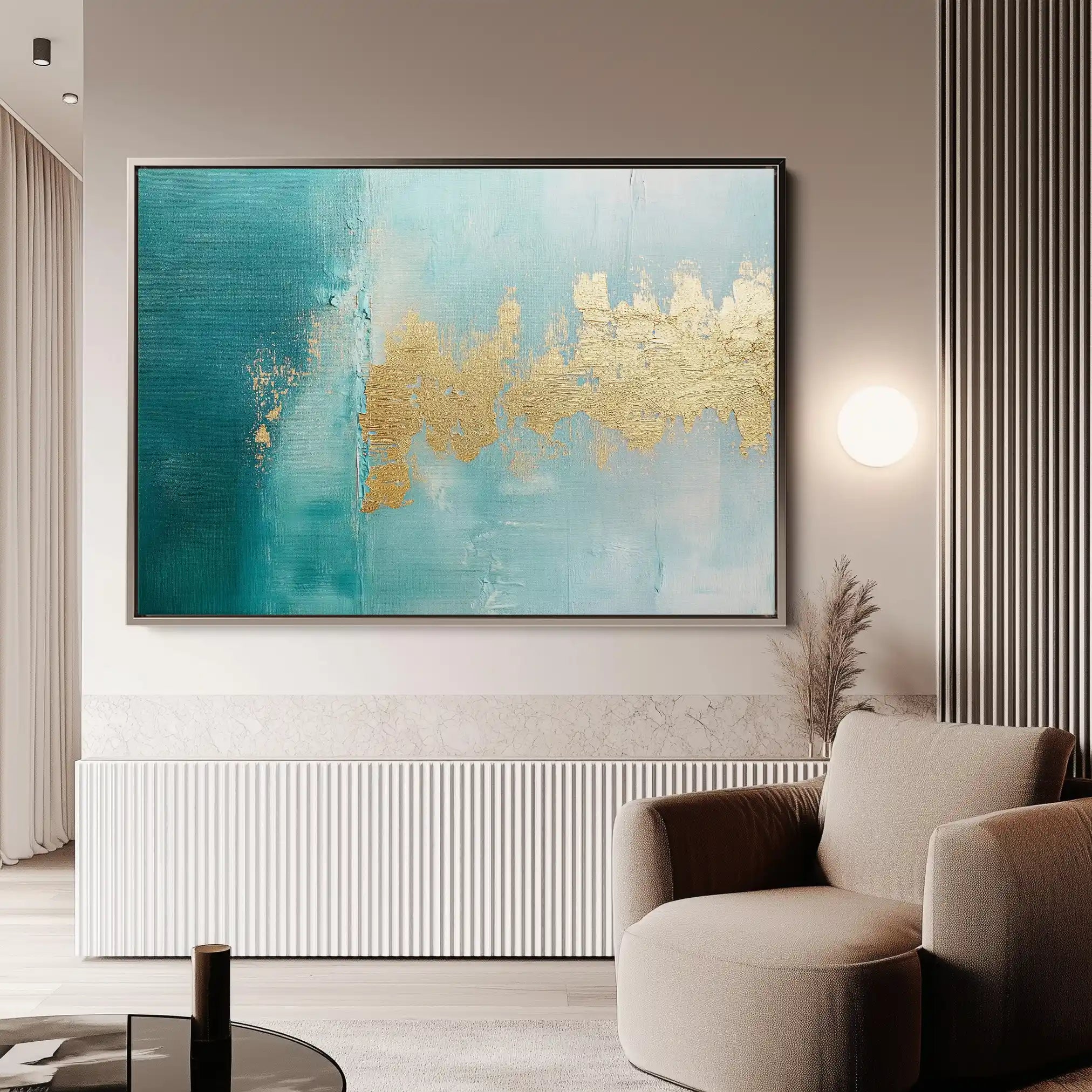 Abstract 464 Canvas Art 60 x 40 cm / Stretched on hidden frame