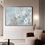 Floral Canvas Wall Art WAD464-F 90 x 60 cm / Stretched on hidden frame