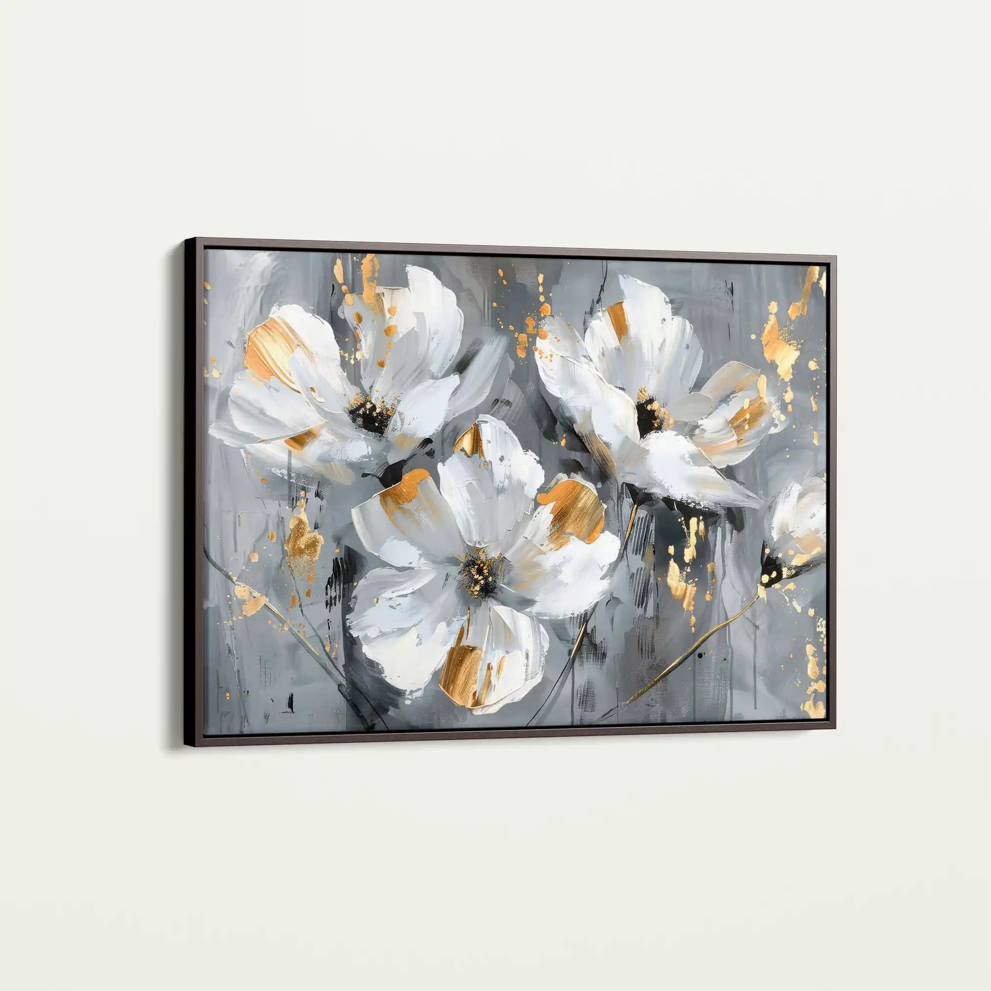 Floral Canvas Wall Art WAD465-F 90 x 60 cm / Stretched on hidden frame