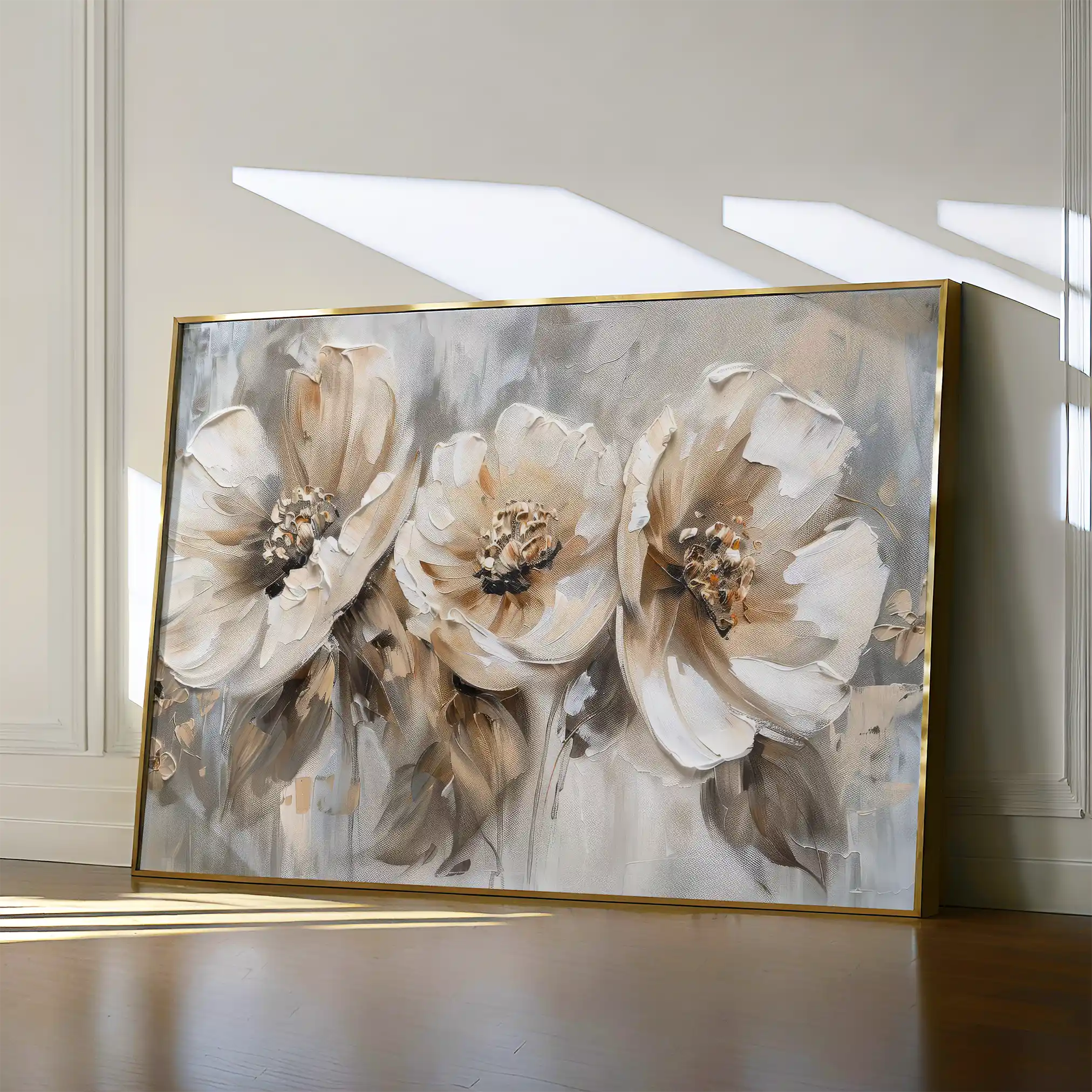Floral Canvas Wall Art WAD467-F 90 x 60 cm / Stretched on hidden frame
