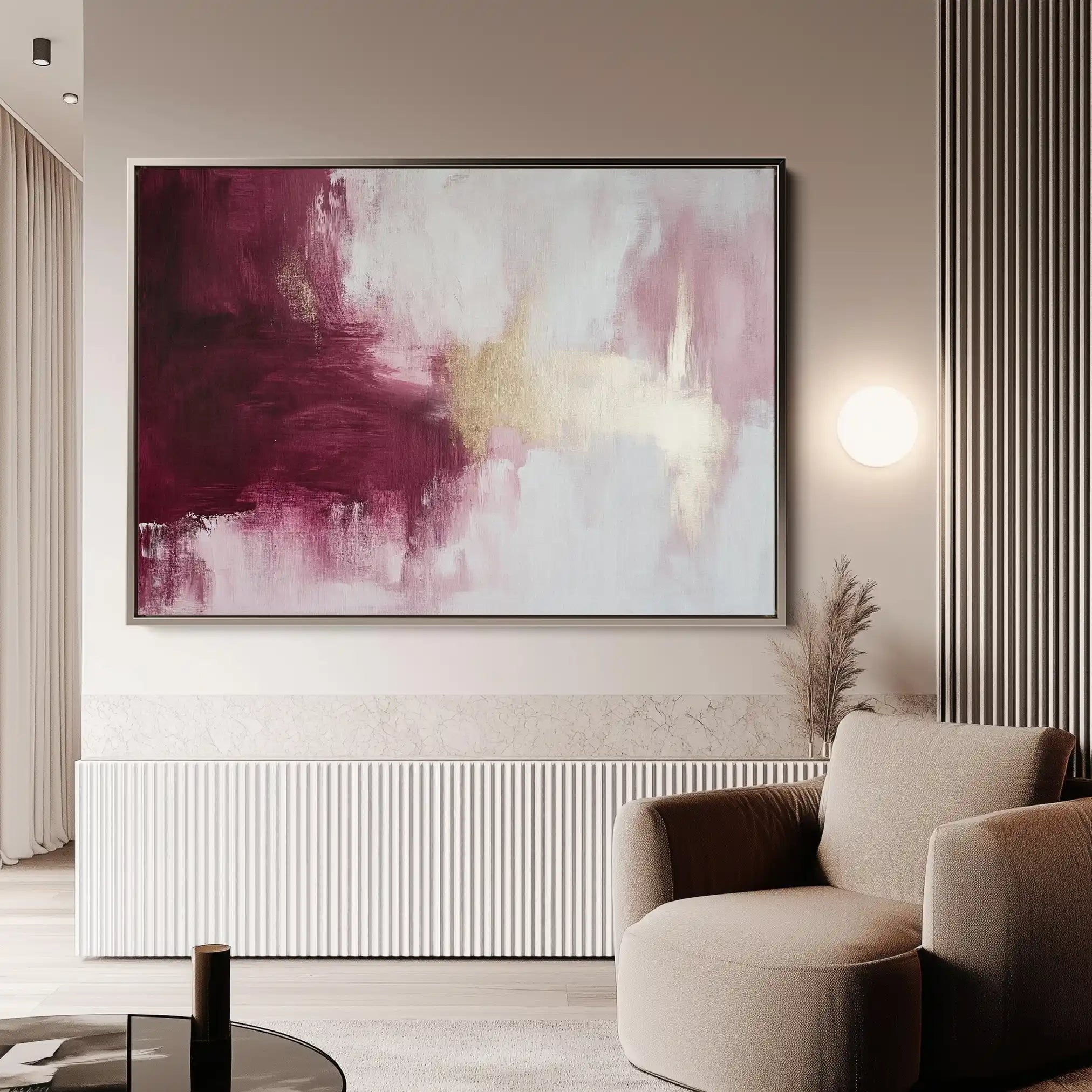 Abstract 468 Canvas Art 60 x 40 cm / Stretched on hidden frame
