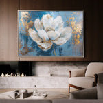 Floral Canvas Wall Art WAD468-F 90 x 60 cm / Stretched on hidden frame