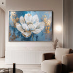 Floral Canvas Wall Art WAD468-F 90 x 60 cm / Stretched on hidden frame