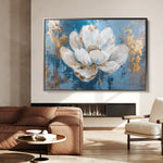 Floral Canvas Wall Art WAD468-F 90 x 60 cm / Stretched on hidden frame