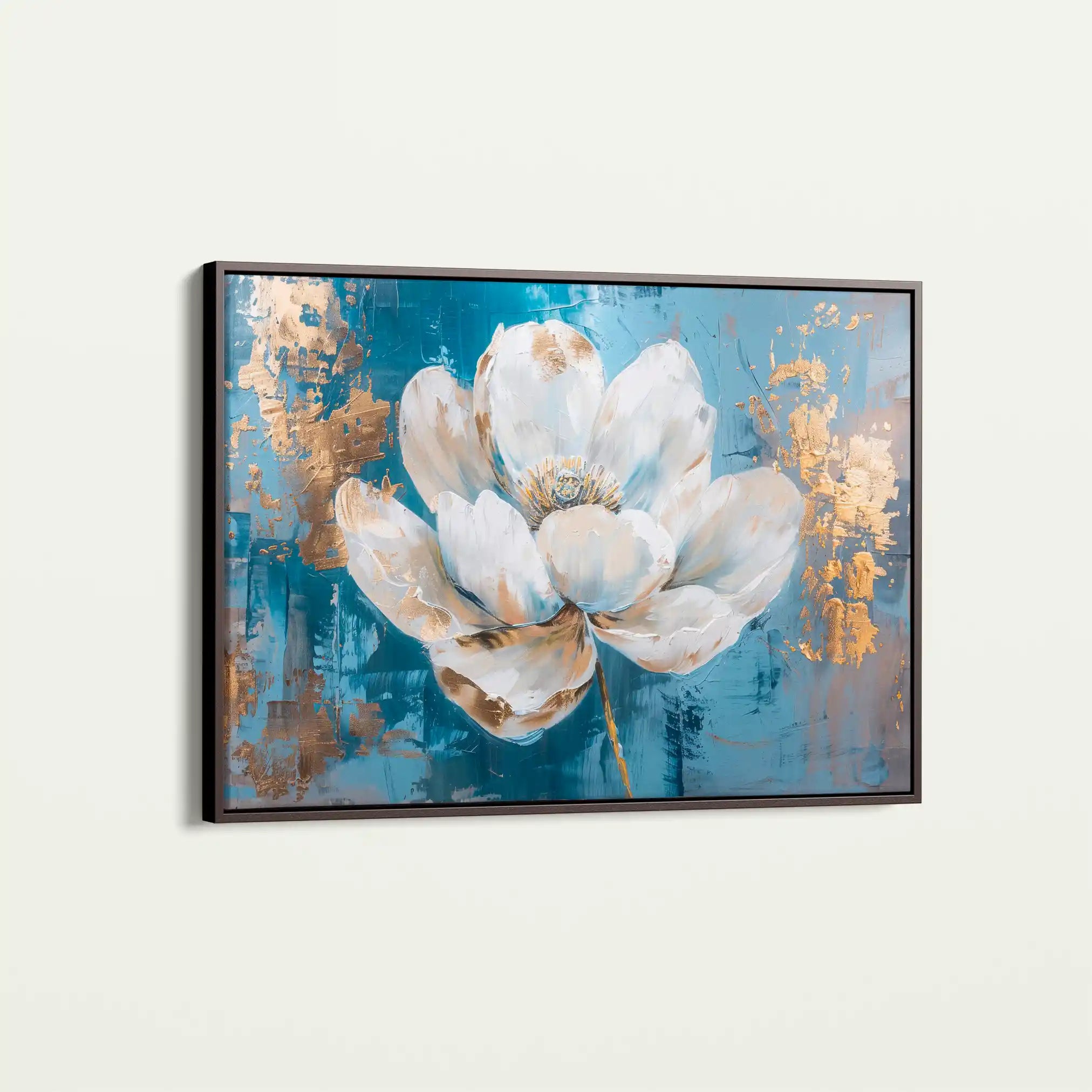 Floral Canvas Wall Art WAD468-F 90 x 60 cm / Stretched on hidden frame