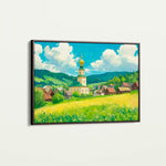 Landscape 469 Canvas Art 90 x 60 cm / Stretched on hidden frame