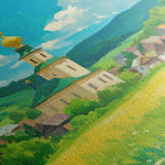 Landscape 469 Canvas Art 90 x 60 cm / Stretched on hidden frame