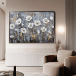 Floral Canvas Wall Art WAD470-F 90 x 60 cm / Stretched on hidden frame