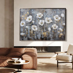 Floral Canvas Wall Art WAD470-F 90 x 60 cm / Stretched on hidden frame